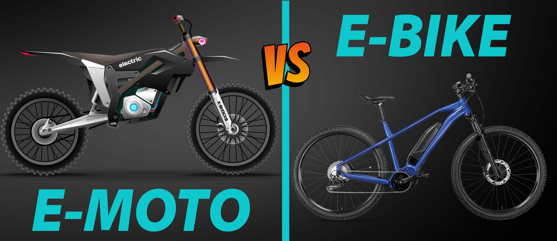 E-Moto vs E-Bike 